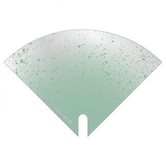 4A Hoezen “Moon Celestine” | Kleur: Groen | Lengte 35 centimeter | Breedte 35 centimeter | Per 50 hoezen