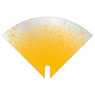 4A Covers "Moon Celestine" | Colour: Yellow | Length 35 centimetres | Width 35 centimetres | Per 50 covers