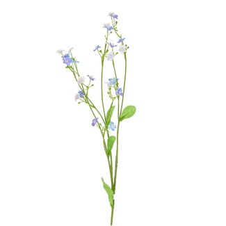 4A Forget-me-not Artificial Flower | Colour: Blue | Myosotis artificial flowers | Length ± 73 centimetres | Per 4 artificial flowers