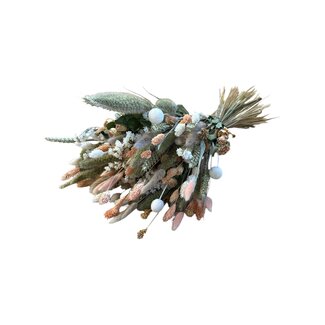 MyFlowers Bouquet of dried flowers Shades of Salmon | Length ± 60 centimetres | With salmon-coloured dried flowers