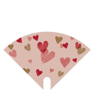 4A Hoezen Moon “Forever” | Kleur: Rood | Lengte 30 centimeter | Breedte 30 centimeter | Per 25 hoezen