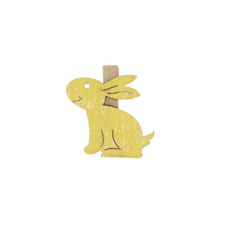 4A Clip Hare | Colour: Yellow | Length 38 millimetres | Per 36 clips