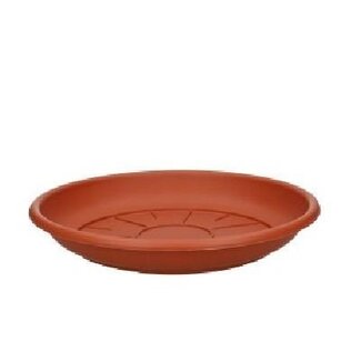 4A Plastic Water Saucer | Colour: Terracotta | Diameter 24 centimetres | Per 10 water saucers