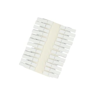4A Wooden Peg | Colour: Natural White | Length 35 millimetres | Per 24 pegs