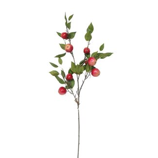 4A Artificial Apple Blossom “Granny” | Colour: Red | Length ± 95 centimetres | Per artificial flower