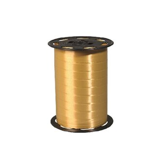 4A Krullband 634 | Farbe: Goldfarben | Breite 10 Millimeter | Länge 250 Meter | Pro Rolle