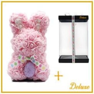 4A Foam Easter Bunny with stand | Colour: Light Pink | Height 40 centimetres | Per Easter Bunny