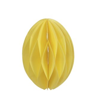 4A Egg Decoration standing | Colour: Yellow | Length 10 centimetres | Height 15 centimetres | Per 2 eggs