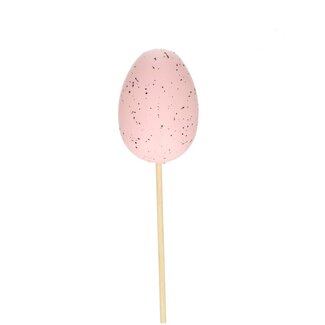 4A Egg Pick | Colour: Pink | Egg diameter 6 centimetres | Pick length ± 50 centimetres | Per 25 picks