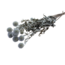 Natural blue-grey Echinops dried flowers | Length ± 65 centimetres | Per 8 stems