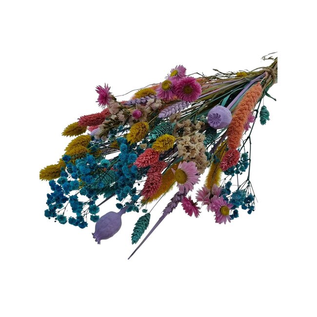 Bouquet of dried flowers Cute Happy Spring | Length ± 55 centimetres | Fresh mix of dried flowers
