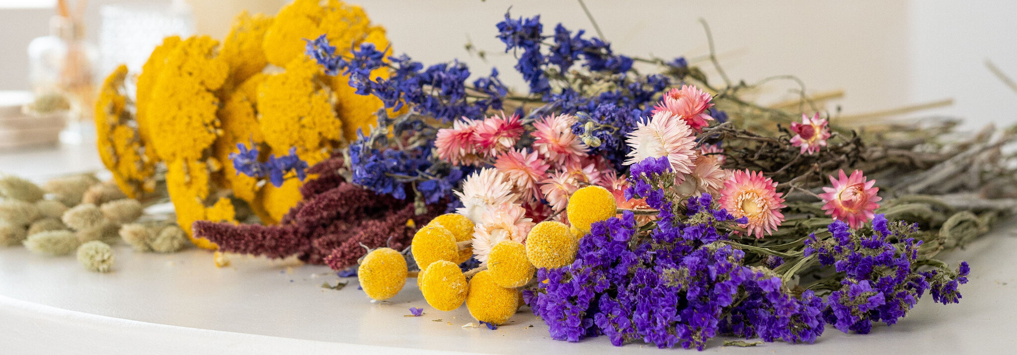 Droogbloemen voor B2B: Duurzame Natuurlijke Pracht | B2B Flowers