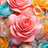 Fleurs en mousse