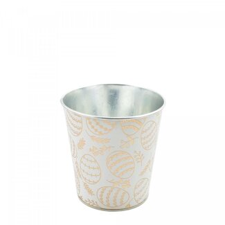 4A Pasen Zink Eggs pot d13*13cm