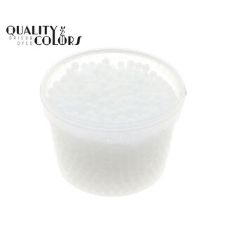 QC Hydrogel Pearls in Reusable Bucket | Colour: White | Diameter 2.5 - 3 millimetres | Capacity 3 litres | Per bucket