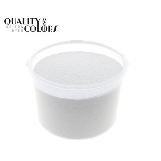 QC Decorative Sand in Reusable Bucket | Colour: White | Diameter 0.1 - 0.5 millimetres | Content 3 litres | Per bucket