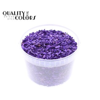 QC Wood Chips in Reusable Bucket | Colour: Purple | Diameter 5 - 8 millimetres | Capacity 3 litres | Per bucket