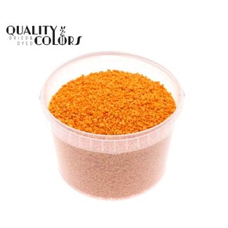 QC Fine Stones in Reusable Bucket | Colour: Orange | Diameter 4 - 6 millimetres | Contents 3 litres | Per bucket