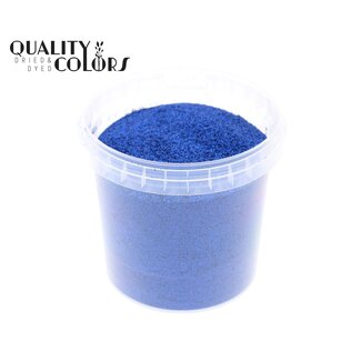 QC Glitzer im Wiederverwendbaren Eimer „Laser Blue“ | Farbe: Blau | Inhalt 400 Gramm | Pro Eimer