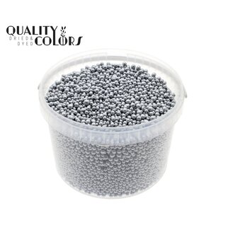 QC Terracotta Balls in Reusable Bucket | Colour: Silver | Diameter 4 - 8 millimetres | Capacity 3 litres | Per bucket