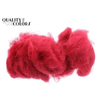 QC Fuzzy Fibre | Colour: Red | Content 250 grams | Per bag