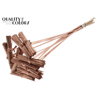 QC Kore Bouquet on stick | Colour: Metallic Copper | Kore Stick-in Decoration | Stick-in length ± 50 centimetres | 10 stick-ins per bunch
