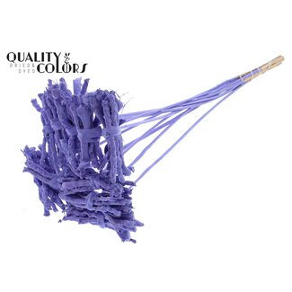 QC Decorative Coco Rose Posy on stick | Colour: Lilac Purple | Coco Rose Posy Stick | Stick length ± 50 centimetres | 10 sticks per bunch