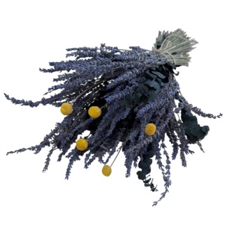 MyFlowers Boeket droogbloemen Especially for You | Kleur: Geel | Lengte ± 45 centimeter | Gewicht ± 100 gram