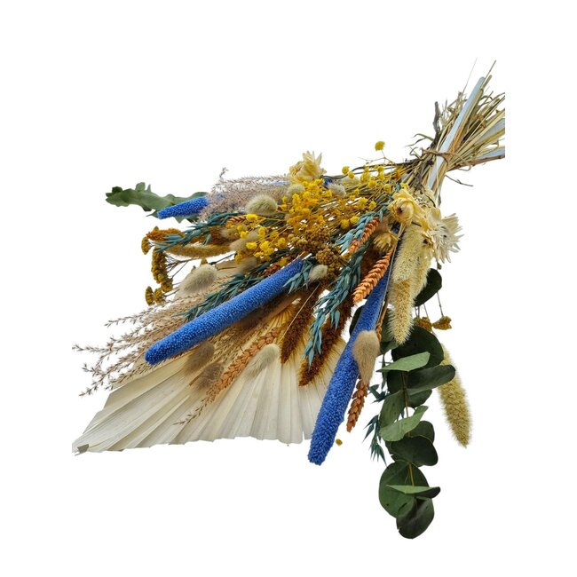 Boeket droogbloemen Beautiful Dawn | Lengte ± 55 centimeter | Gewicht ± 250 gram