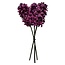 Jacinthe Fleur artificielle | Couleur: Violet | Longueur ± 40 centimètre | 3 tiges par bouquet | Par bouquet