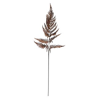 Arti Flora Parietai Farnblatt künstliche Pflanze | Farbe: Orange | Länge ± 95 centimeter | Pro Zweig