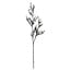 Tamarix Gallica branches artificielles | Couleur: Marron | Fleurs artificielles de Tamarix françaises | Longueur ± 90 centimeter | Par branche