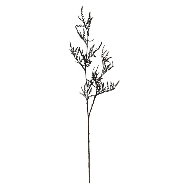Tamarix Gallica branches artificielles | Couleur: Marron | Fleurs artificielles de Tamarix françaises | Longueur ± 90 centimeter | Par branche