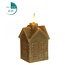Kaars LED Huis wax 6*5*12cm