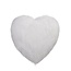 Moederdag Deco hanger hart fluffy d23cm