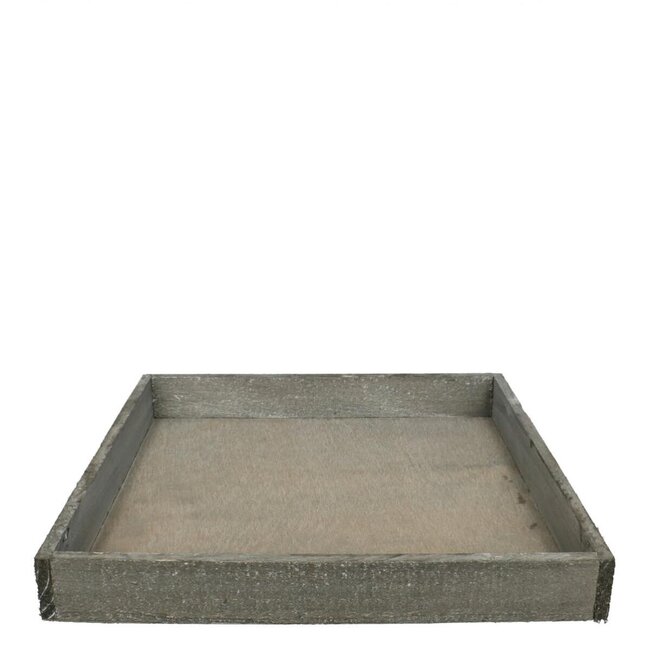 Hout Tray 30*30*4cm