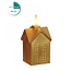Kaars LED Huis wax 6*5*12cm