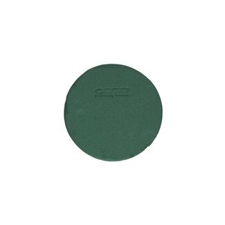 4A Oasis Tortenattrappe Ideal | Farbe: Grün | Durchmesser 14 centimeter | Höhe 7 centimeter | Pro 4 Attrappen