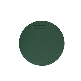 4A Oasis Dummy de gâteau Idéal | Couleur: Vert | Diamètre 22 centimètre | Hauteur 7 centimètre | Par 2 faux-gâteaux
