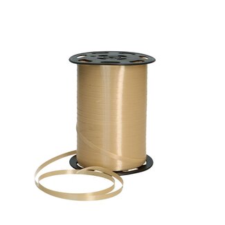 4A Curling ribbon 032 | Colour: Light brown | Width 5 millimetre | Length 500 metre | Per roll