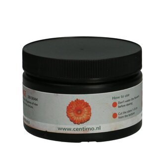 4A Bloemen Optrekverf | Kleur: Oranje | Gewicht 100 gram | Per potje