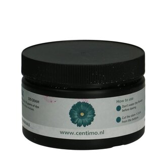 4A Flowers Pull-up Paint | Colour: Black | Weight 100 gram | Per jar