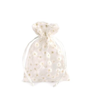 4A Tassen “Daisy” | Kleur: Natuurlijk Wit | Diameter 13 centimeter | Hoogte 18 centimeter | Per 10 tassen