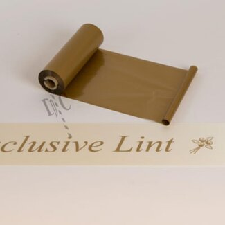 4A DC Druklint | Kleur: Goudkleurig | Breedte 105 millimeter | Lengte 74 meter | Per rol