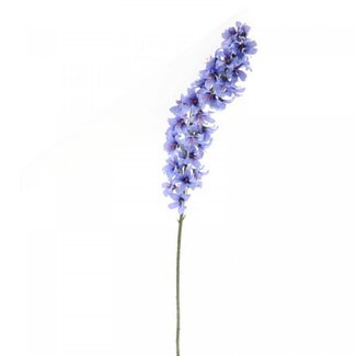 4A Ridderspoor Kunstbloem | Kleur: Blauw | Delphinium Kunstbloemen | Lengte ± 120 centimeter | Per 12 kunstbloemen