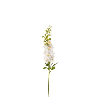 4A Violier Kunstblume | Farbe: Natürlich Weiß | Matthiola Kunstblumen | Länge ± 87 centimeter | Pro 6 Kunstblumen