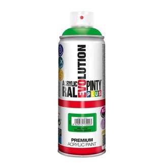 4A Peinture acrylique en spray “Jaune-vert” | Couleur: Vert clair | Contenu 400 milliliter | Par bombe aérosol