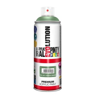 4A Acryl Sprühfarbe Farbspray “Reseda Grün” | Farbe: Hellgrün | Inhalt 400 milliliter | Pro Sprühdose