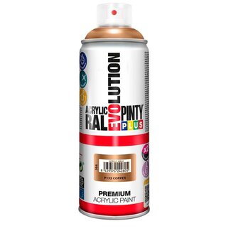 4A Acryl Sprühfarbe Farbspray “Kupfer” | Farbe: kupferfarben | Inhalt 400 Milliliter | Pro Sprühdose