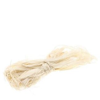 4A Lindeschors Decoratie | Kleur: Natuurlijk Wit | Per 50 gram